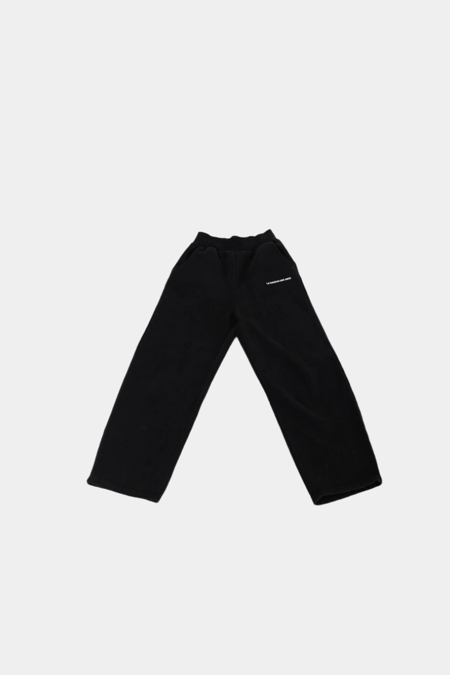 Minimalist black sweatpants