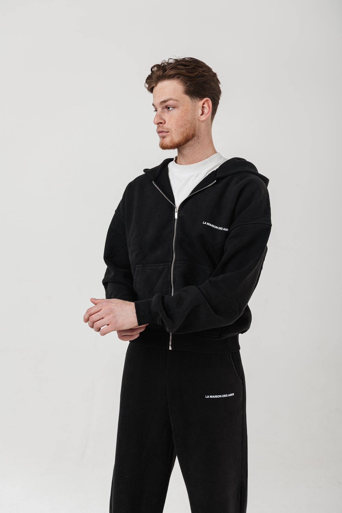 Premium black zipper